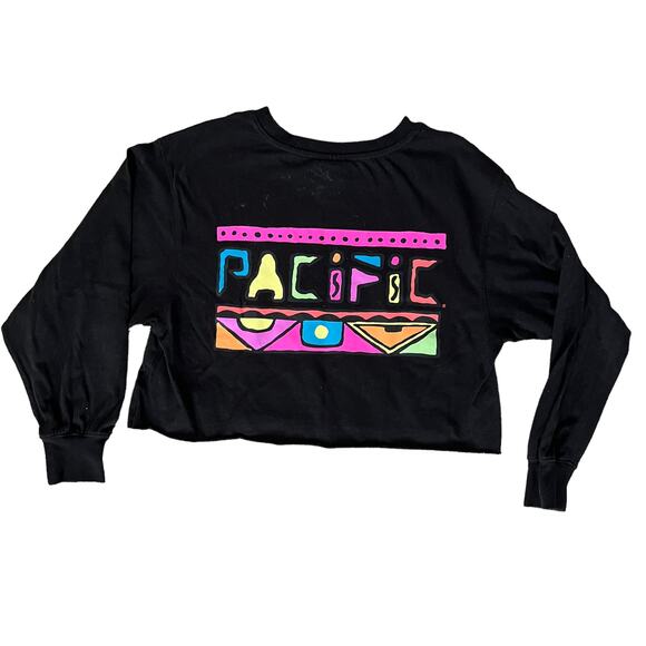 Ocean Pacific Icons of Culture Cropped Long Sleeve Graphic Tee Urban Outfitters - Picture 6 of 8